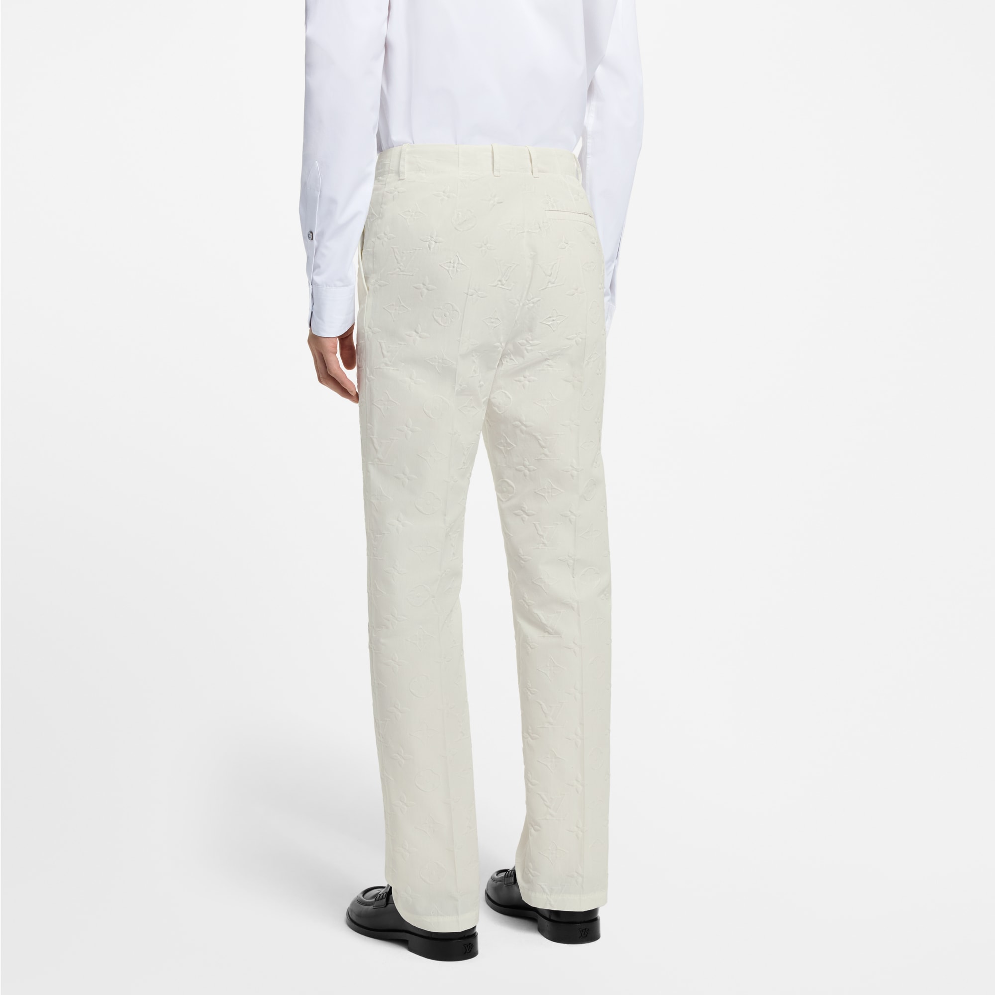  Ready-to-Wear Calças Calça Chino com Monogram | Louis Vuitton ® (Zoom no Produto)
