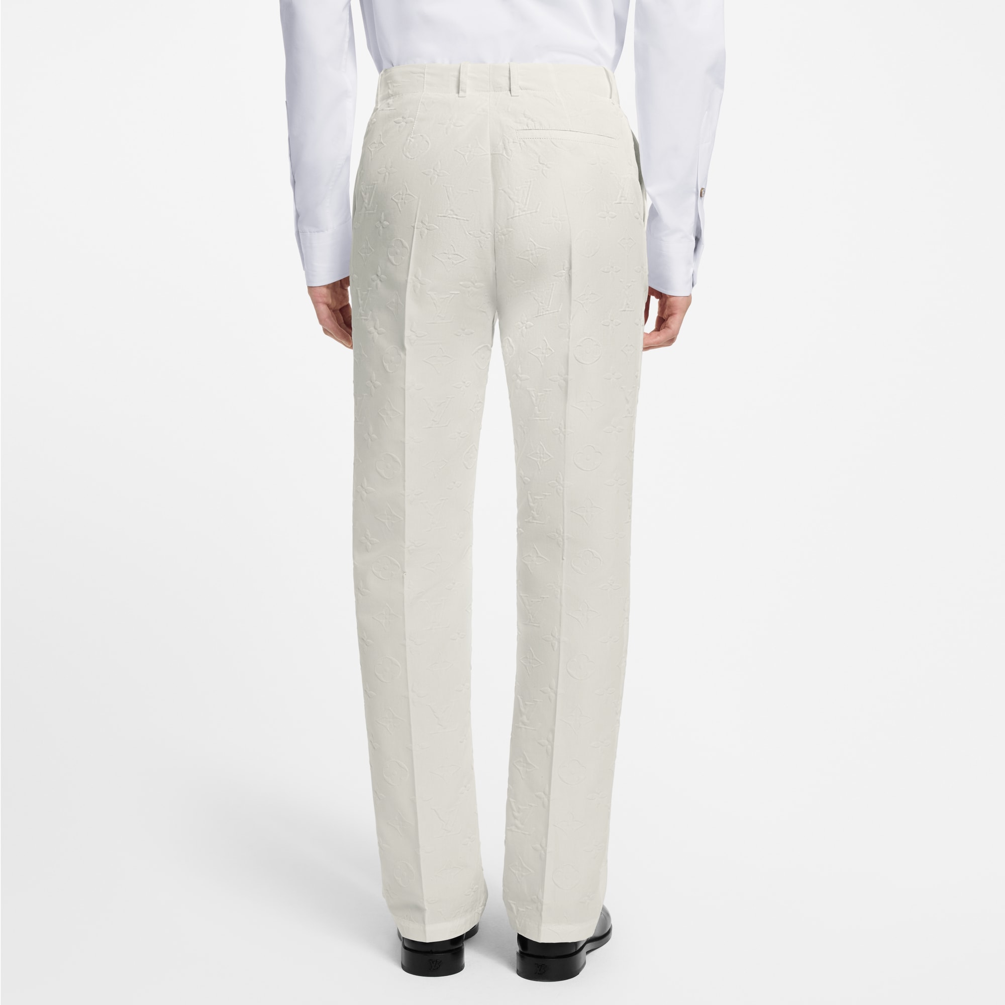 Ready-to-Wear Calças Calça Chino com Monogram | Louis Vuitton ® (Zoom no Produto)