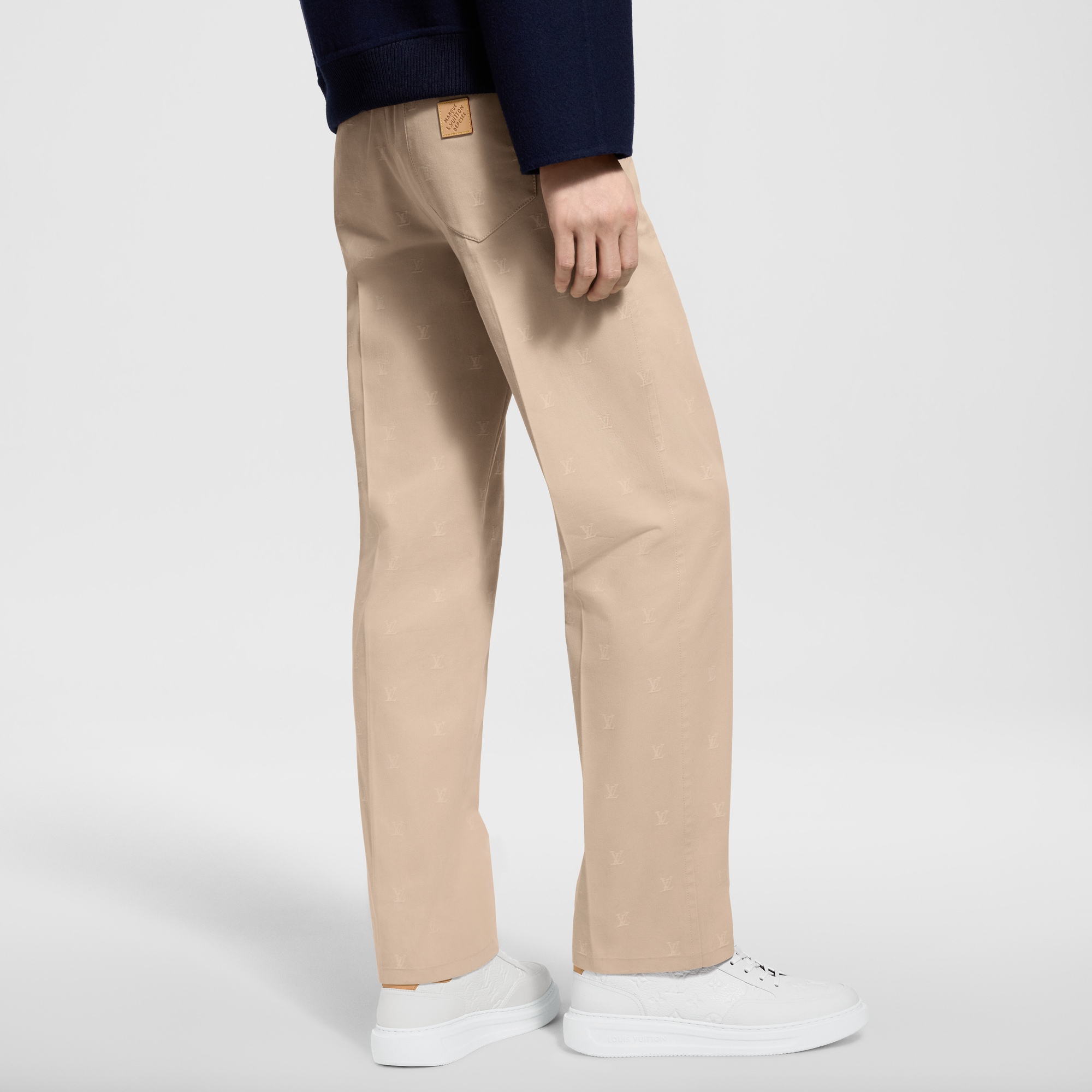  Ready-to-Wear Calças Calça Chino de Algodão | Louis Vuitton ® (Zoom no Produto)
