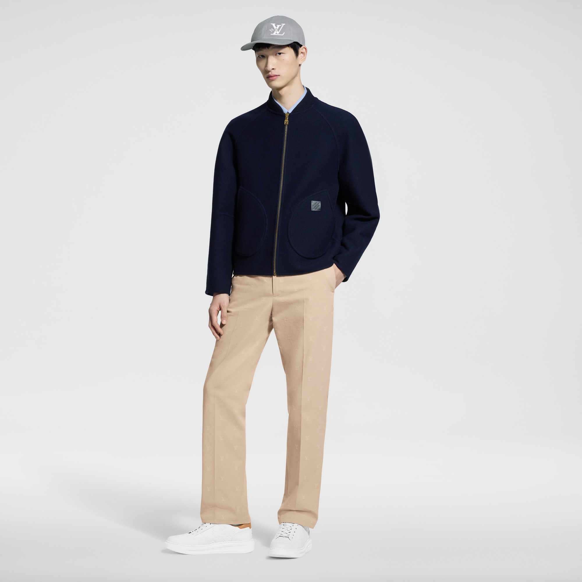  Ready-to-Wear Calças Calça Chino de Algodão | Louis Vuitton ® (Zoom no Produto)
