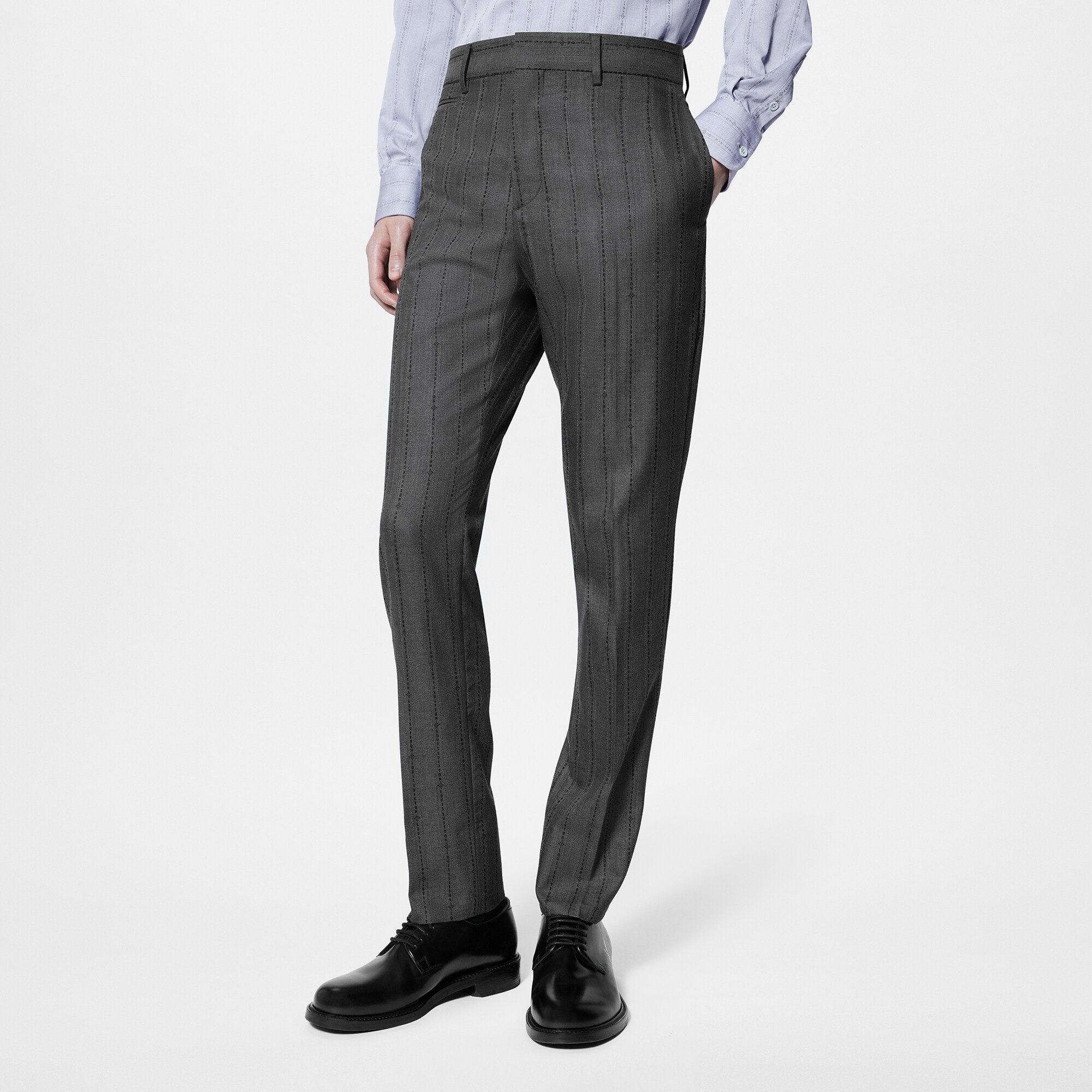  Discontinued Product Obs 12 Calça Cigarrete em Mescla de Lã | Louis Vuitton ® (Zoom no Produto)