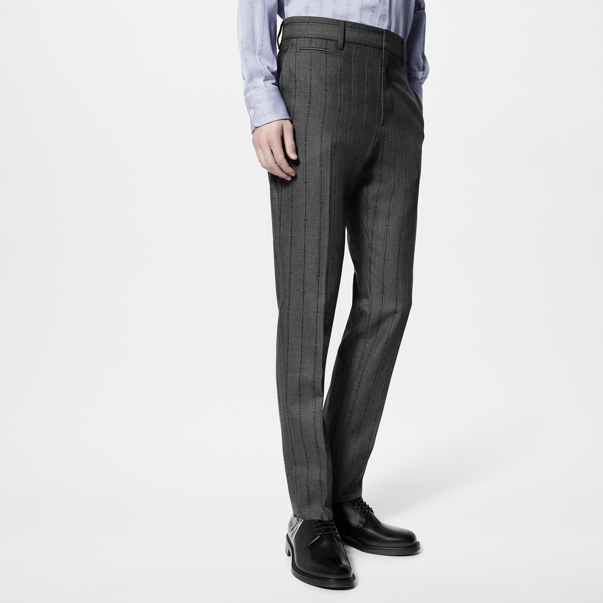  Discontinued Product Obs 12 Calça Cigarrete em Mescla de Lã | Louis Vuitton ® (Zoom no Produto)