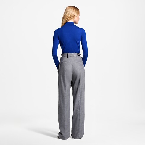 Ready-to-Wear Calças e Shorts Calça de Flanela de Alfaiataria | Louis Vuitton ® (Zoom no Produto)