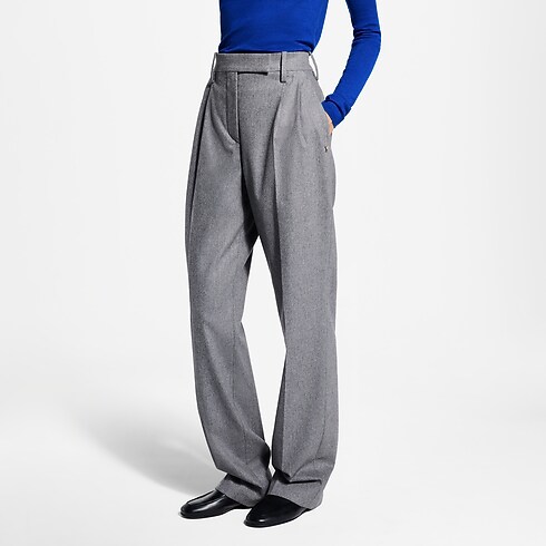 Ready-to-Wear Calças e Shorts Calça de Flanela de Alfaiataria | Louis Vuitton ® (Zoom no Produto)