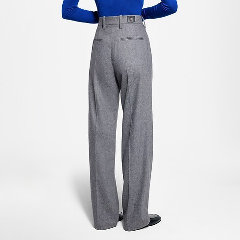 Ready-to-Wear Calças e Shorts Calça de Flanela de Alfaiataria | Louis Vuitton ® (Zoom no Produto)