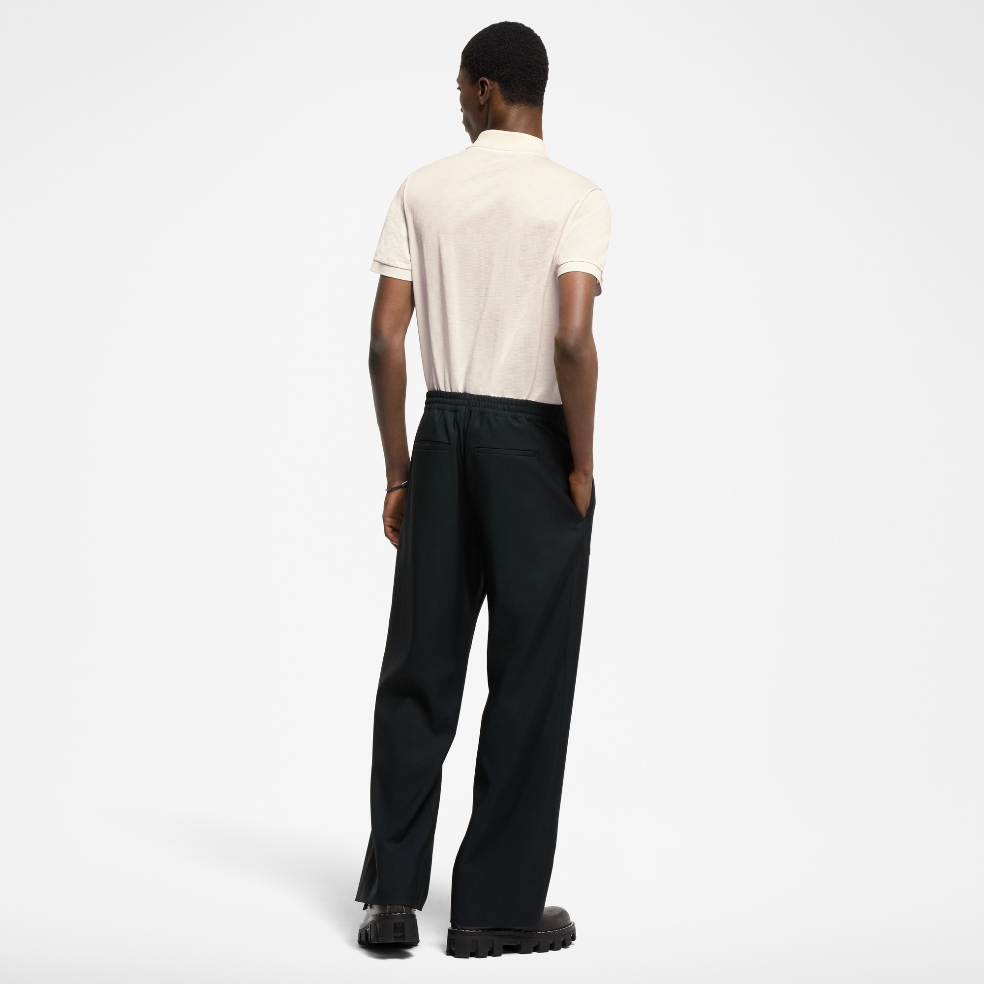  Ready-to-Wear Calças Calça de Lã com Cordão | Louis Vuitton ® (Zoom no Produto)