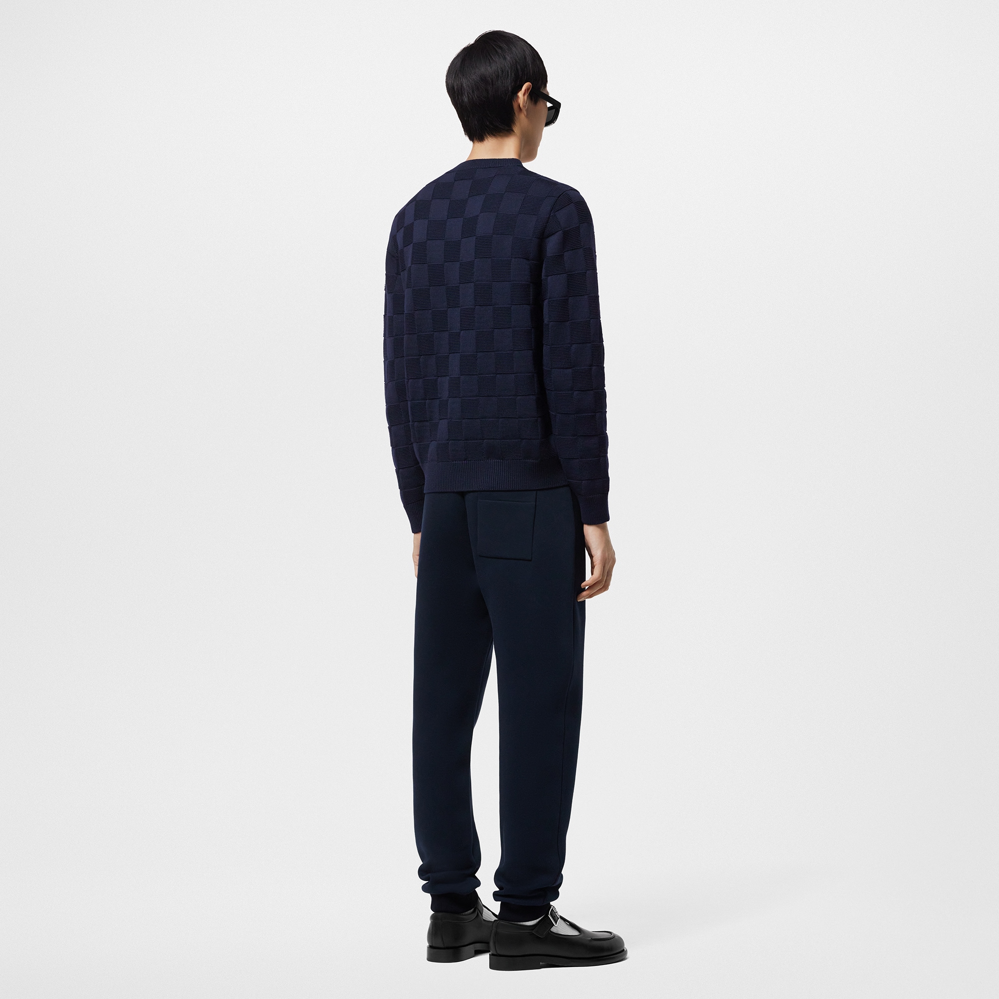  Discontinued Product Obs 12 Calça Esportiva em Algodão Tecnológico com Pérolas | Louis Vuitton ® (Zoom no Produto)