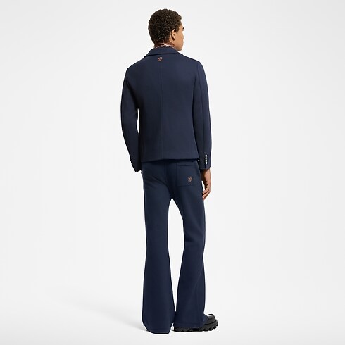 Ready-to-Wear Todas as Roupas Calça Flare em Jersey de Algodão e Cashmere | Louis Vuitton ® (Zoom no Produto)