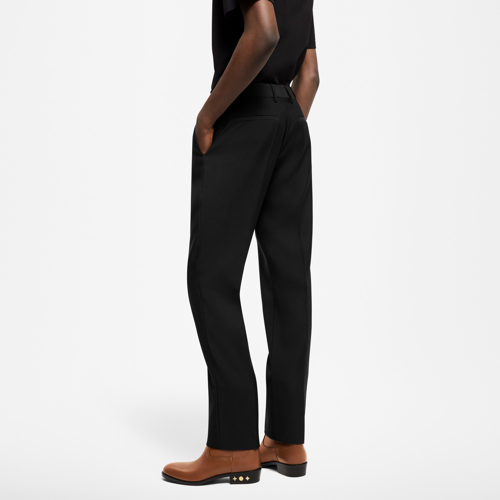  Ready-to-Wear Calças Calça Formal de Lã Slim | Louis Vuitton ® (Zoom no Produto)