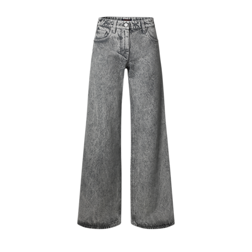 Calça Jeans Flare Estonada – Vista Frontal