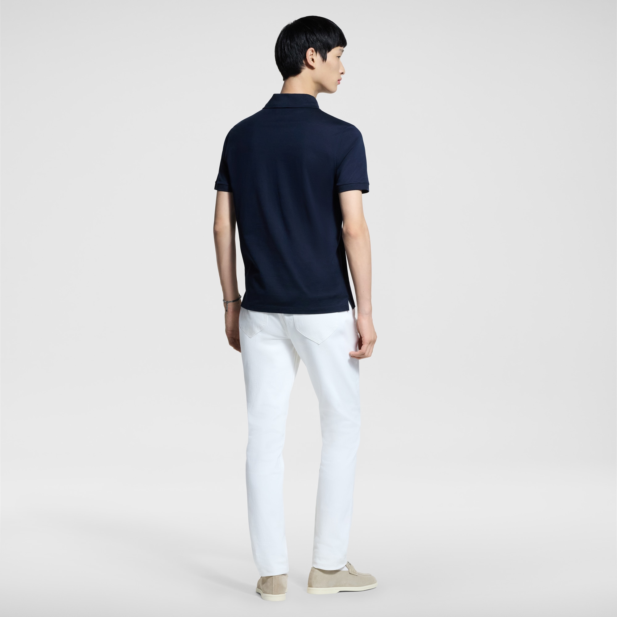  Ready-to-Wear Roupas em Denim Calça Jeans Slim com Stretch | Louis Vuitton ® (Zoom no Produto)