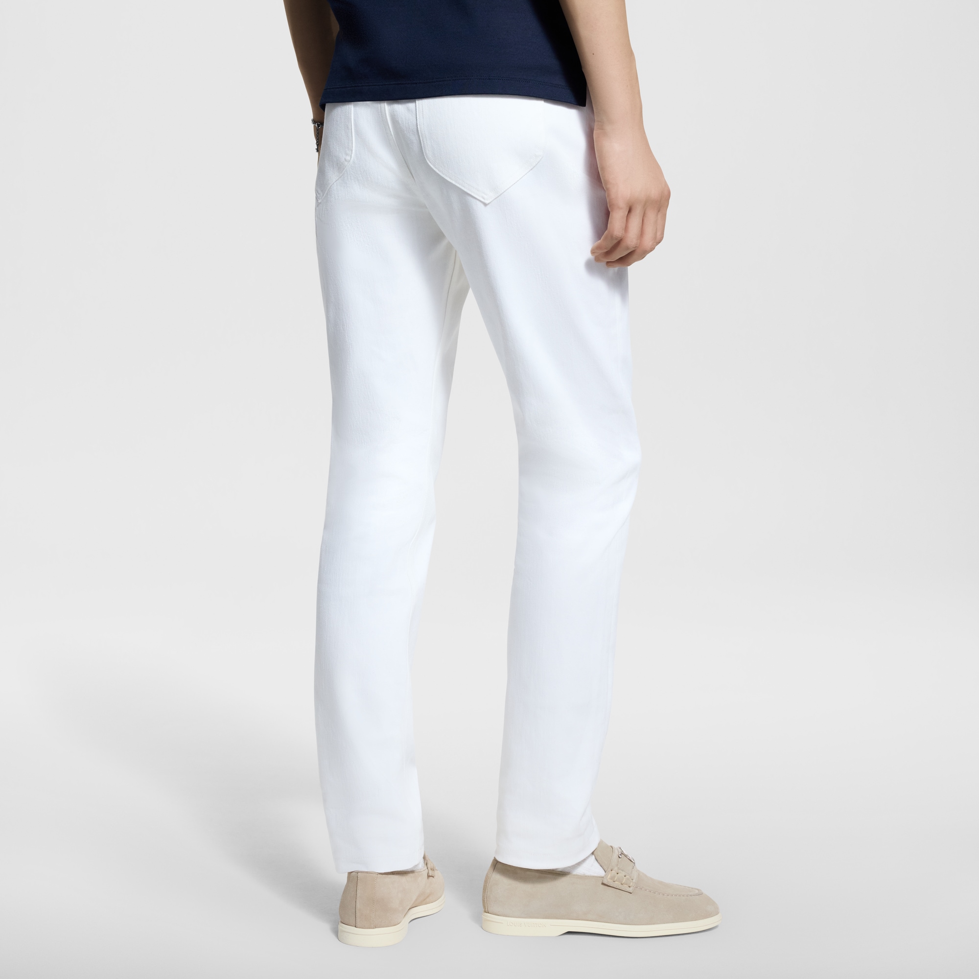  Ready-to-Wear Roupas em Denim Calça Jeans Slim com Stretch | Louis Vuitton ® (Zoom no Produto)