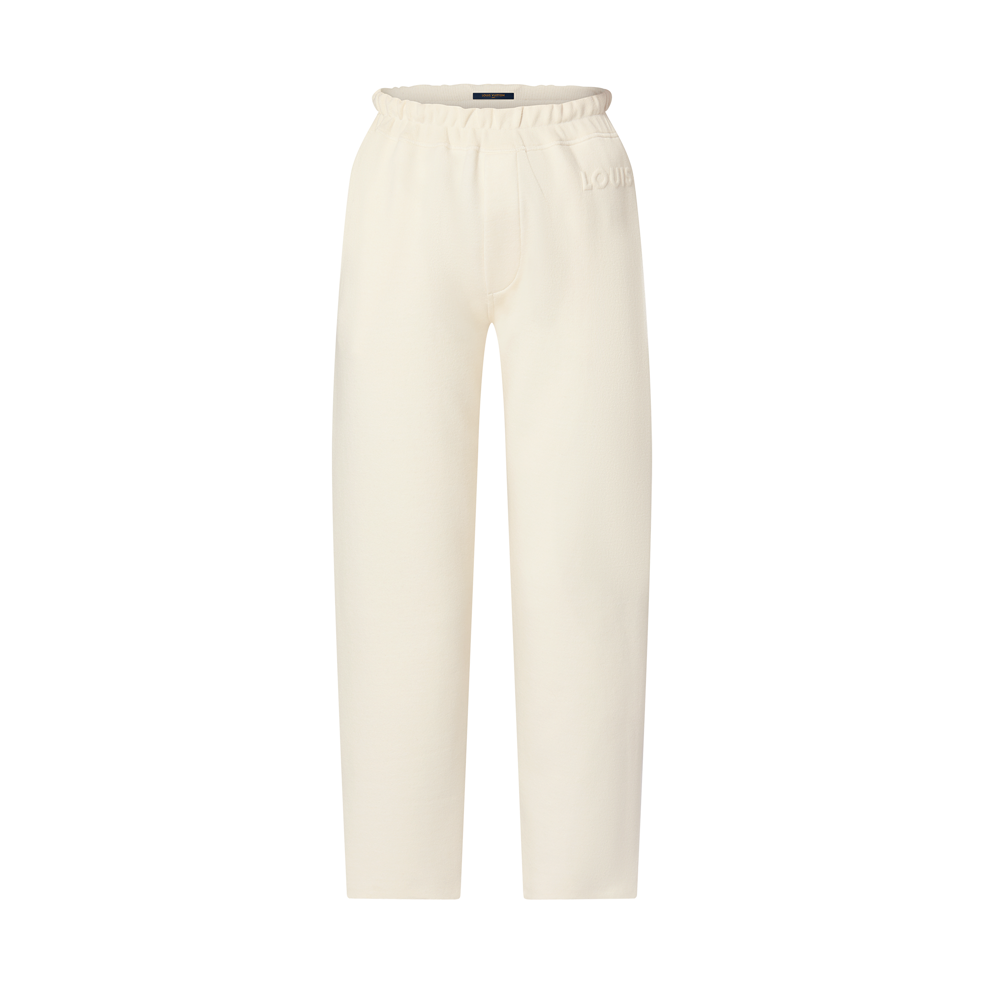  Ready-to-Wear Calças Calça Jogger com Assinatura em Relevo | Louis Vuitton ® (Zoom no Produto)