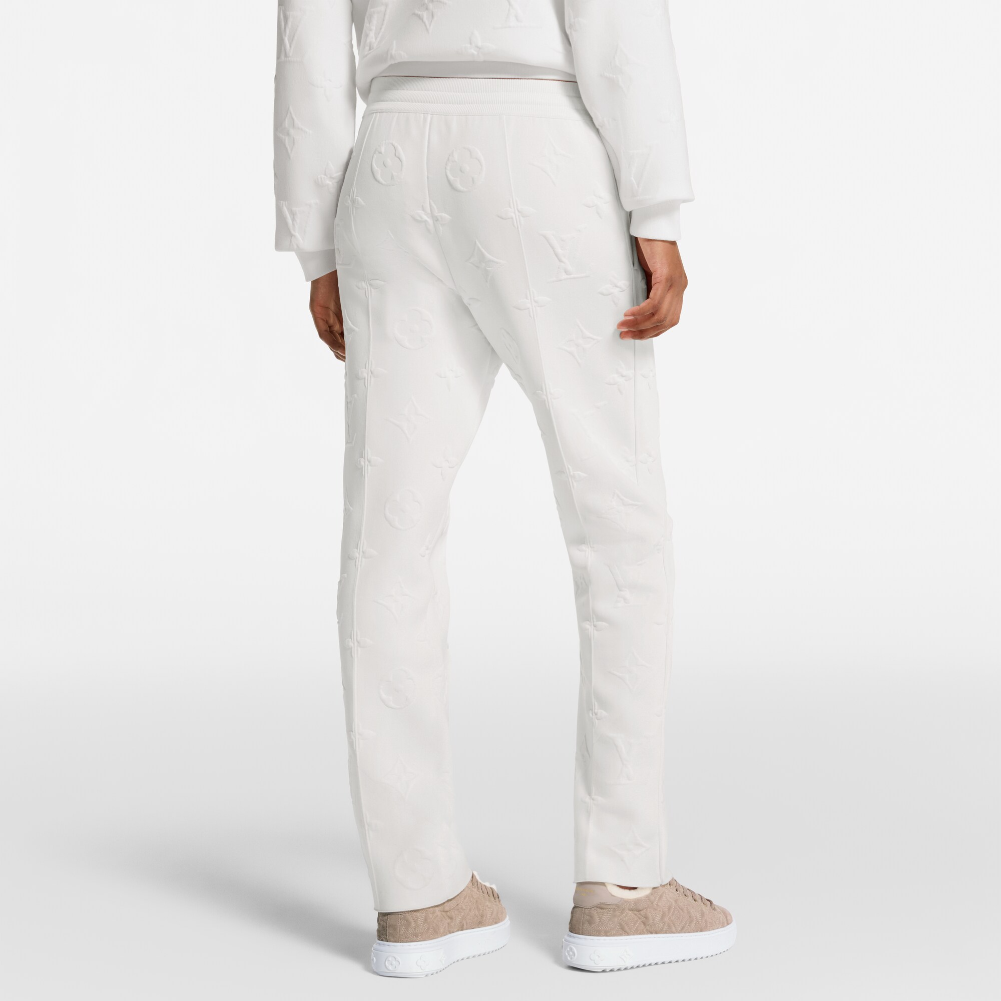  Ready-to-Wear Calças Calça Jogger com Monogram em 3D | Louis Vuitton ® (Zoom no Produto)