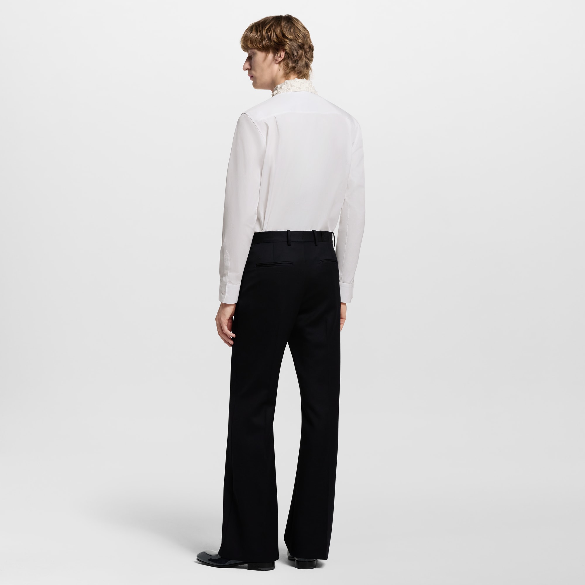  Ready-to-Wear Camisas Camisa Formal com Colarinho Bordado | Louis Vuitton ® (Zoom no Produto)