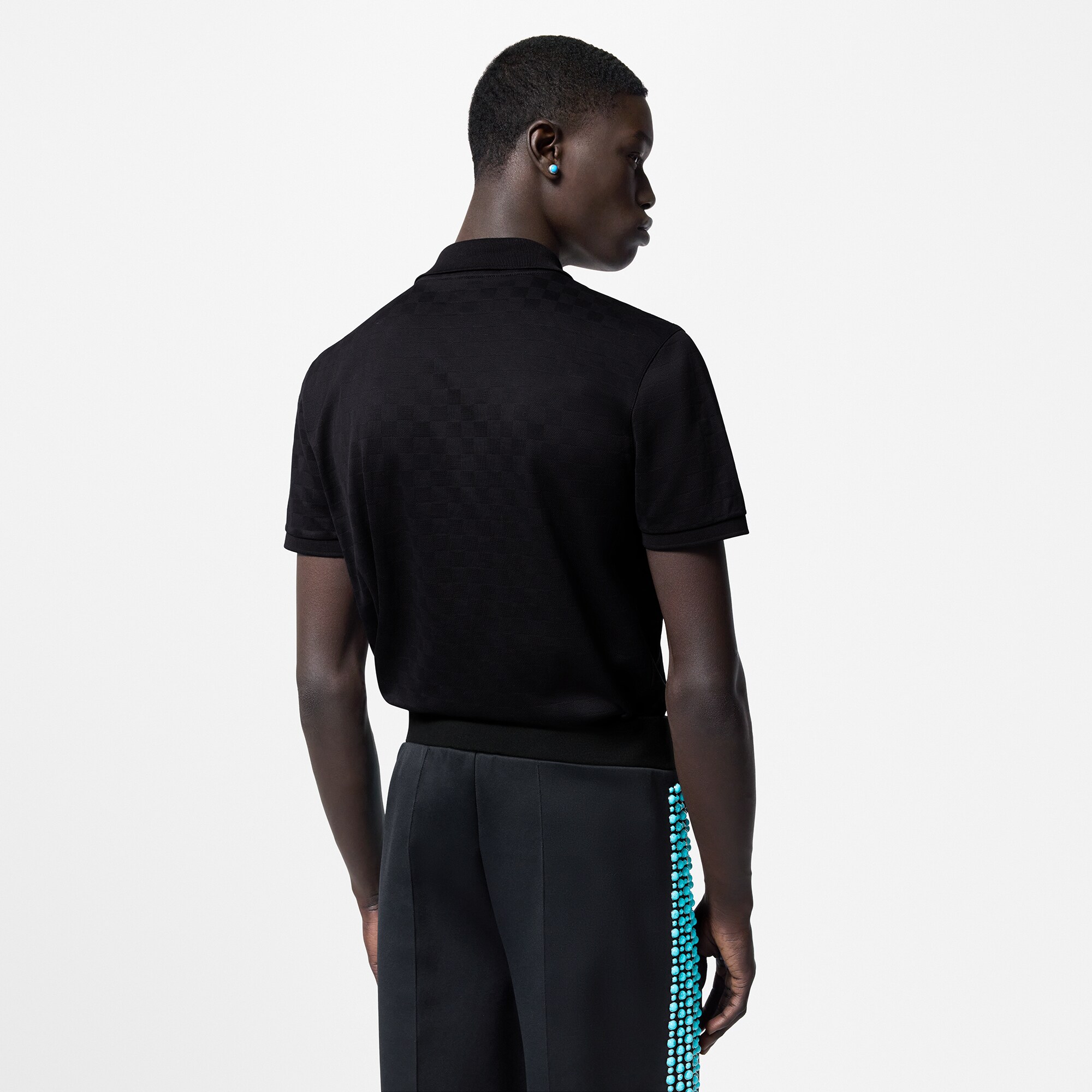  Discontinued Product Obs 12 Camisa Polo de Manga Curta | Louis Vuitton ® (Zoom no Produto)