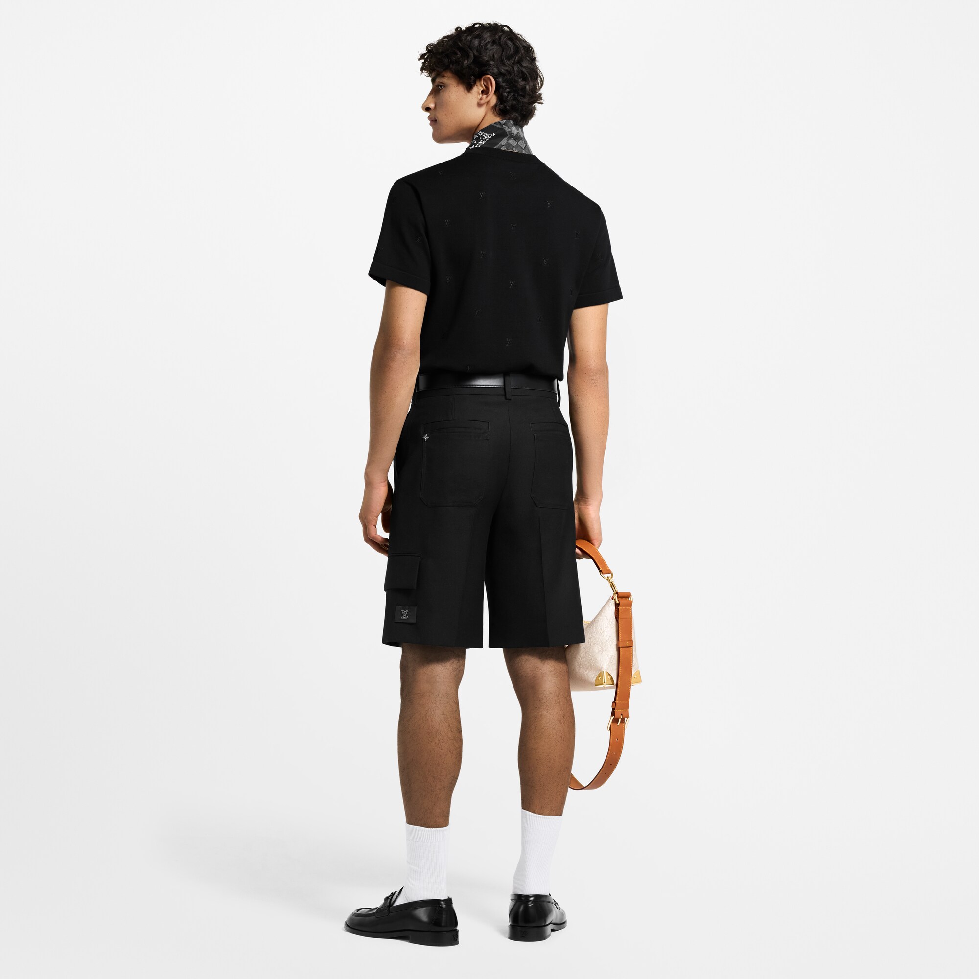  Ready-to-Wear Malhas e Moletons Camiseta Bordada LV Blason | Louis Vuitton ® (Zoom no Produto)