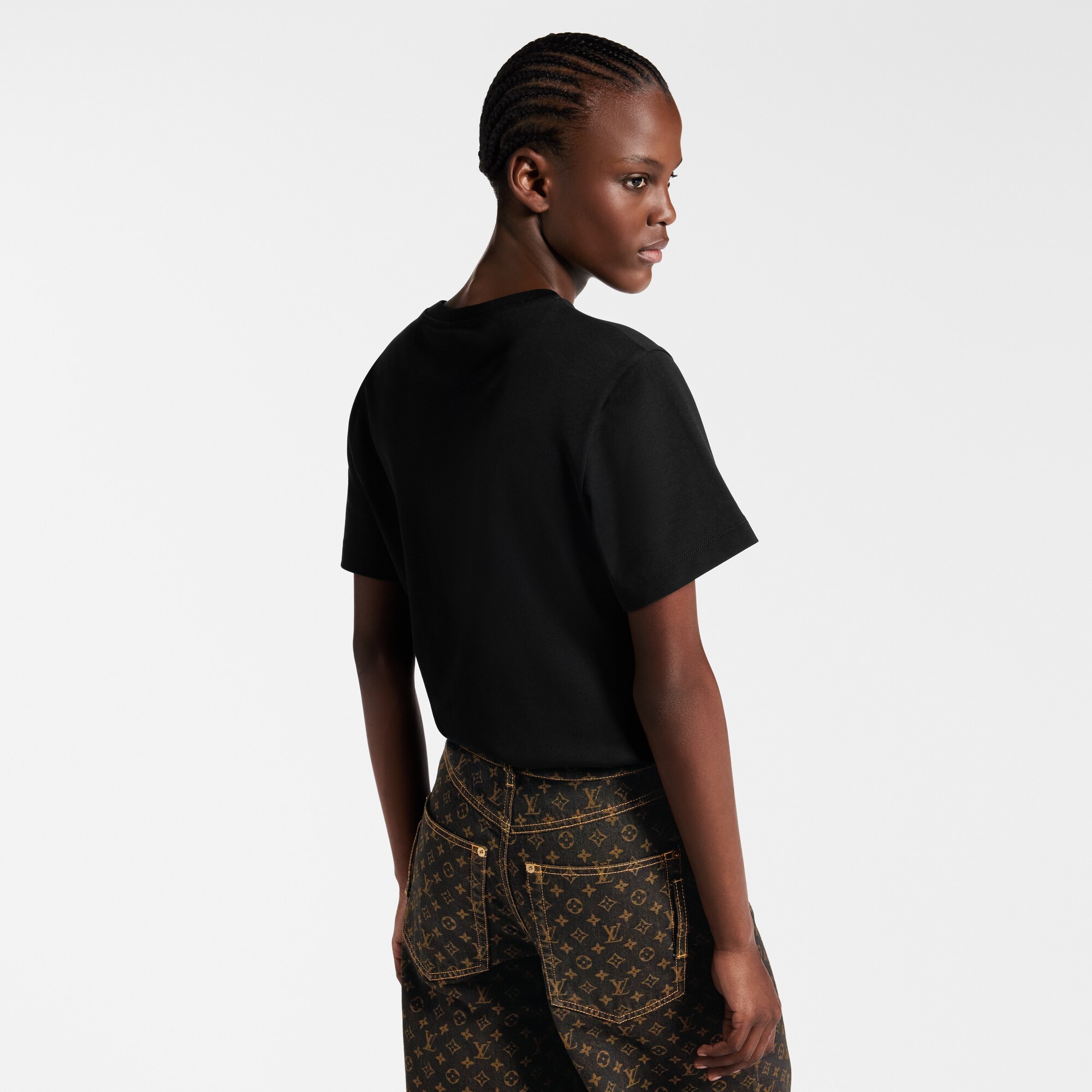  Ready-to-Wear Blusas Camiseta com Assinatura no Bolso | Louis Vuitton ® (Zoom no Produto)