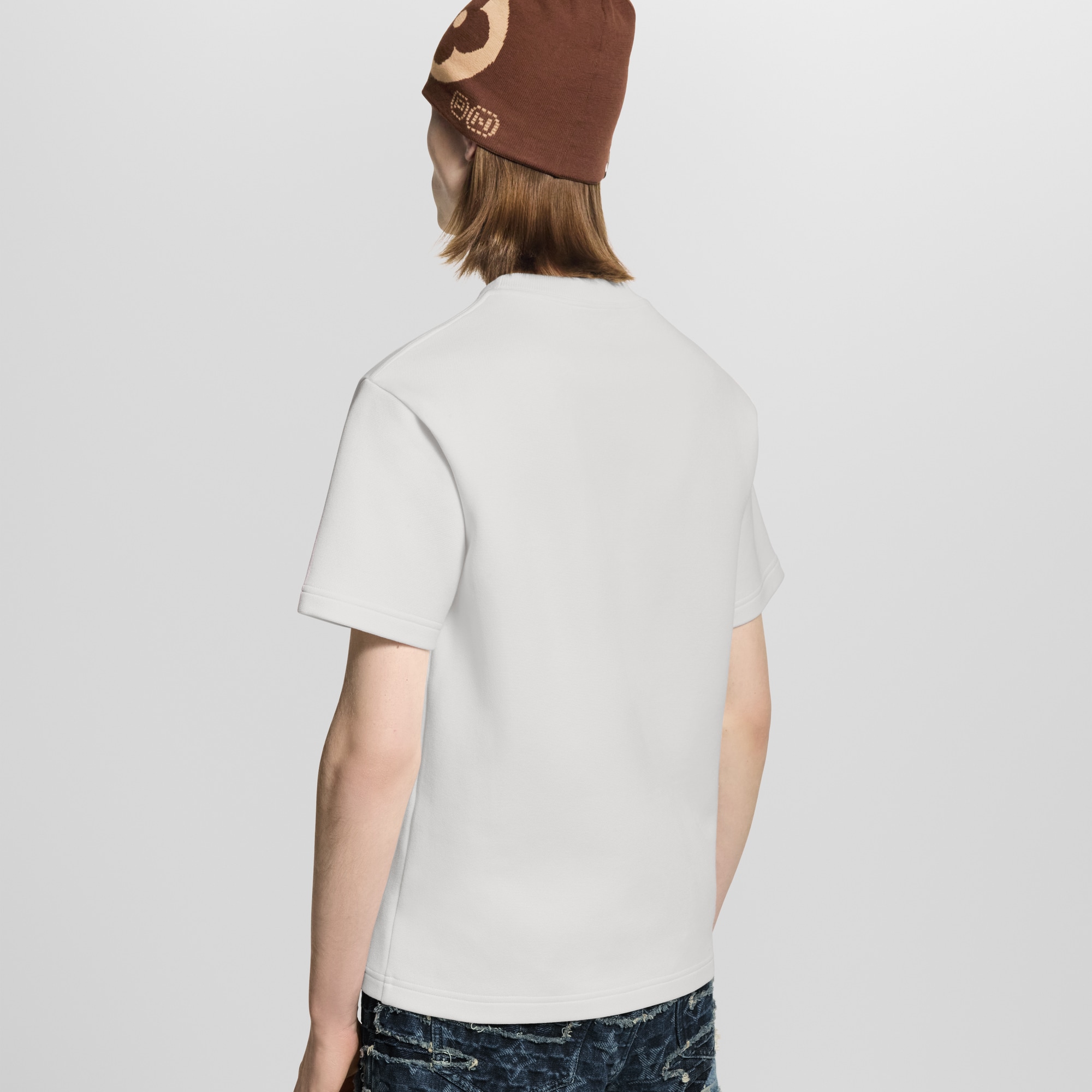  Ready-to-Wear Camisetas e Polos Camiseta com Assinatura no Bolso | Louis Vuitton ® (Zoom no Produto)
