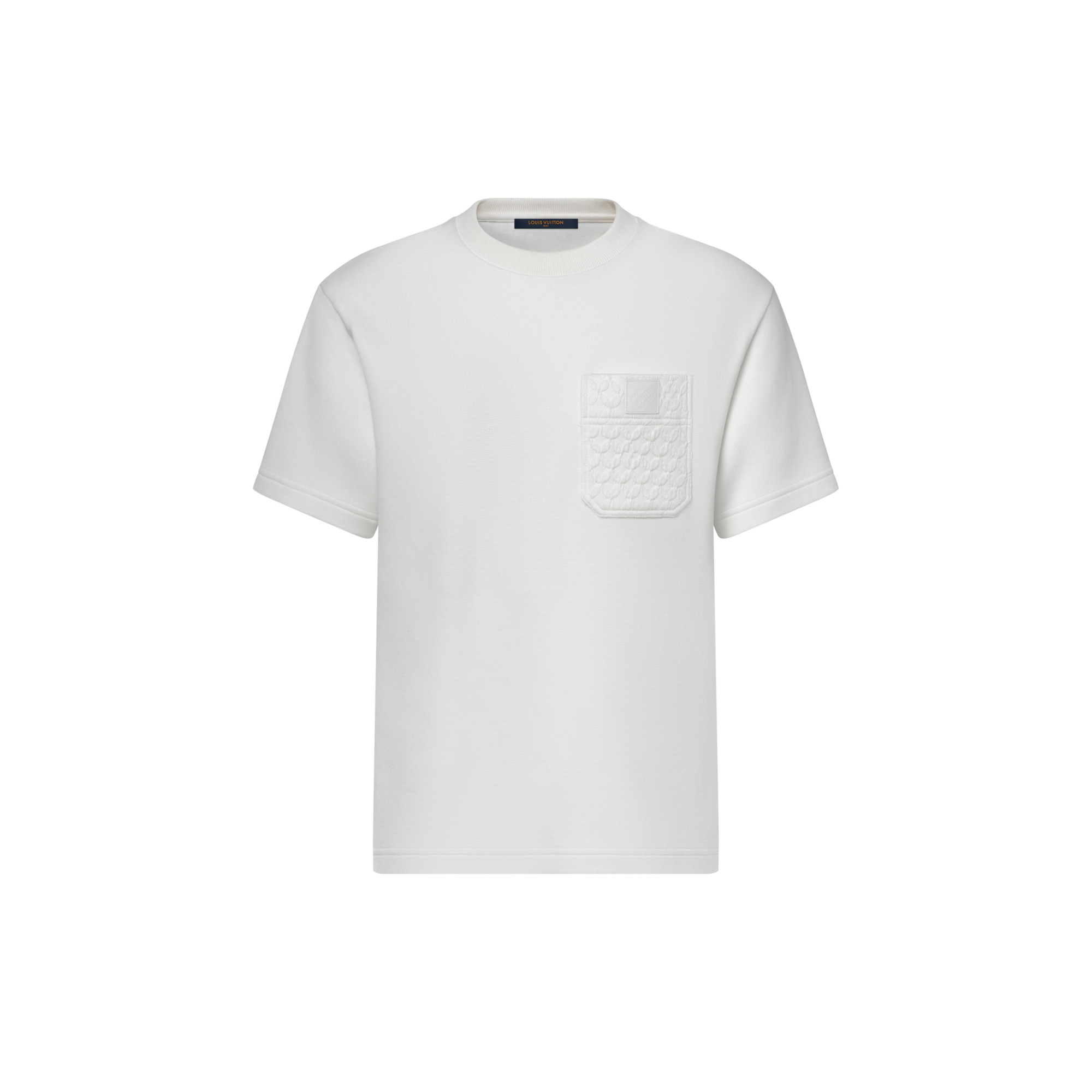  Ready-to-Wear Camisetas e Polos Camiseta com Assinatura no Bolso | Louis Vuitton ® (Zoom no Produto)