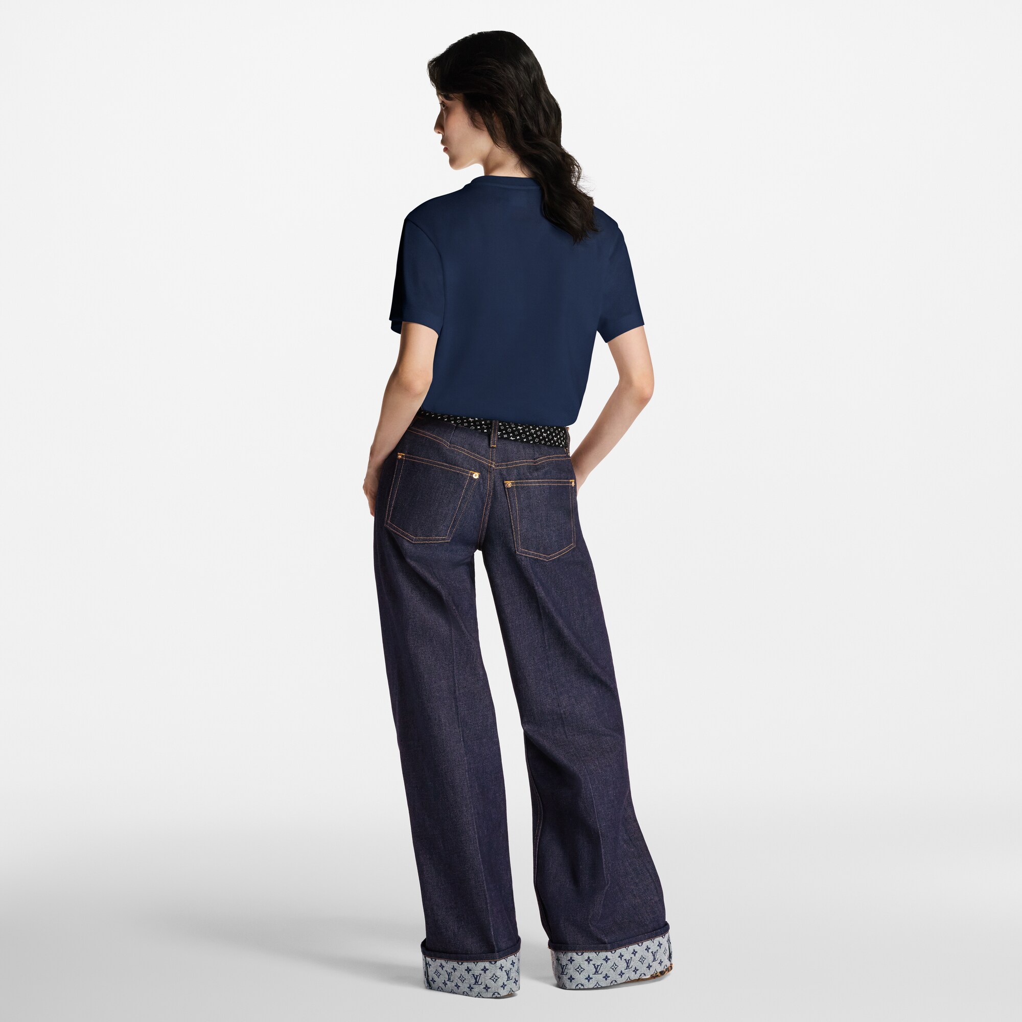  Ready-to-Wear Blusas Camiseta com Estampa LV Crest | Louis Vuitton ® (Zoom no Produto)