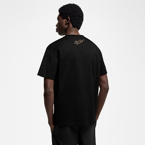 Ready-to-Wear Camisetas e Polos Camiseta de Algodão com Assinatura | Louis Vuitton ® (Zoom no Produto)