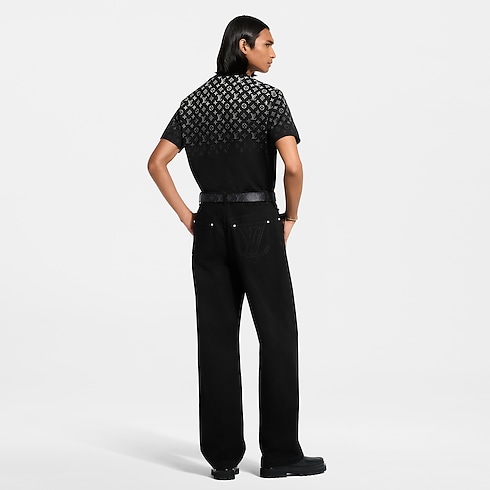 Ready-to-Wear Camisetas e Polos Camiseta de Algodão com Degradé | Louis Vuitton ® (Zoom no Produto)