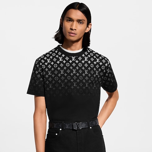 Ready-to-Wear Camisetas e Polos Camiseta de Algodão com Degradé | Louis Vuitton ® (Zoom no Produto)