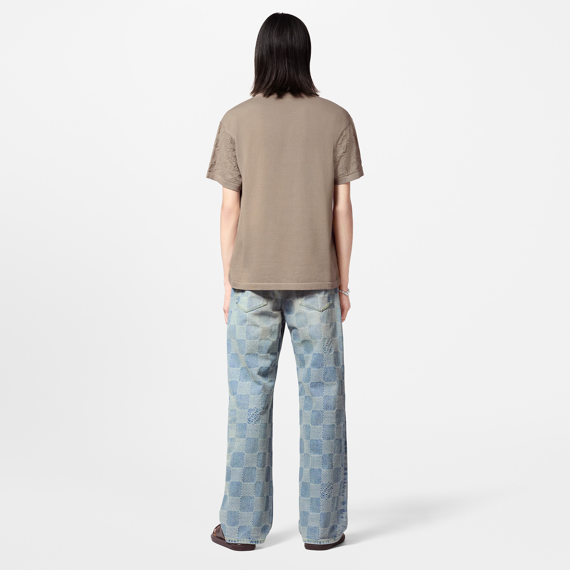  Discontinued Product Obs 12 Camiseta de Algodão com Manga Curta | Louis Vuitton ® (Zoom no Produto)