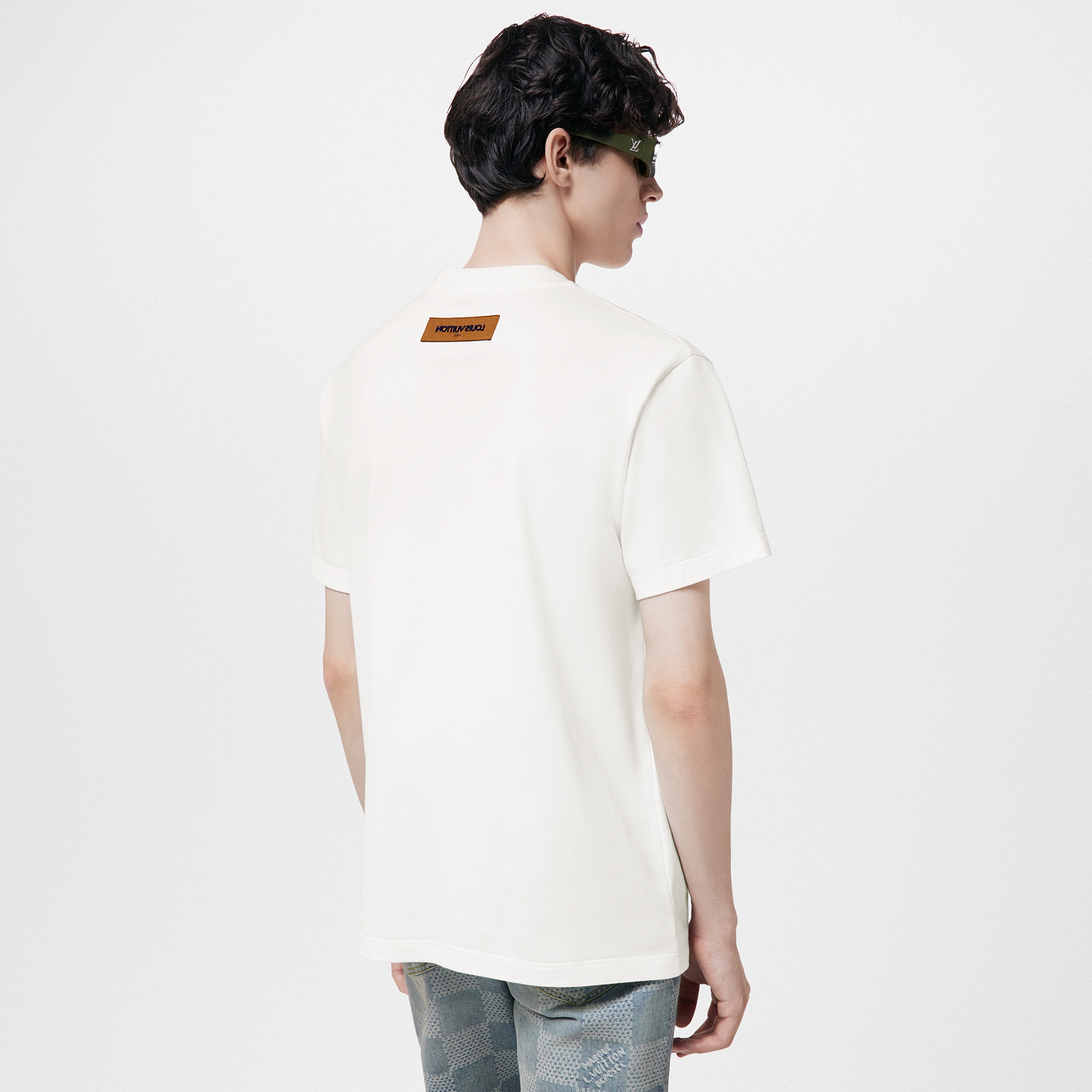  Discontinued Product Obs 12 Camiseta de Algodão de Manga Curta | Louis Vuitton ® (Zoom no Produto)