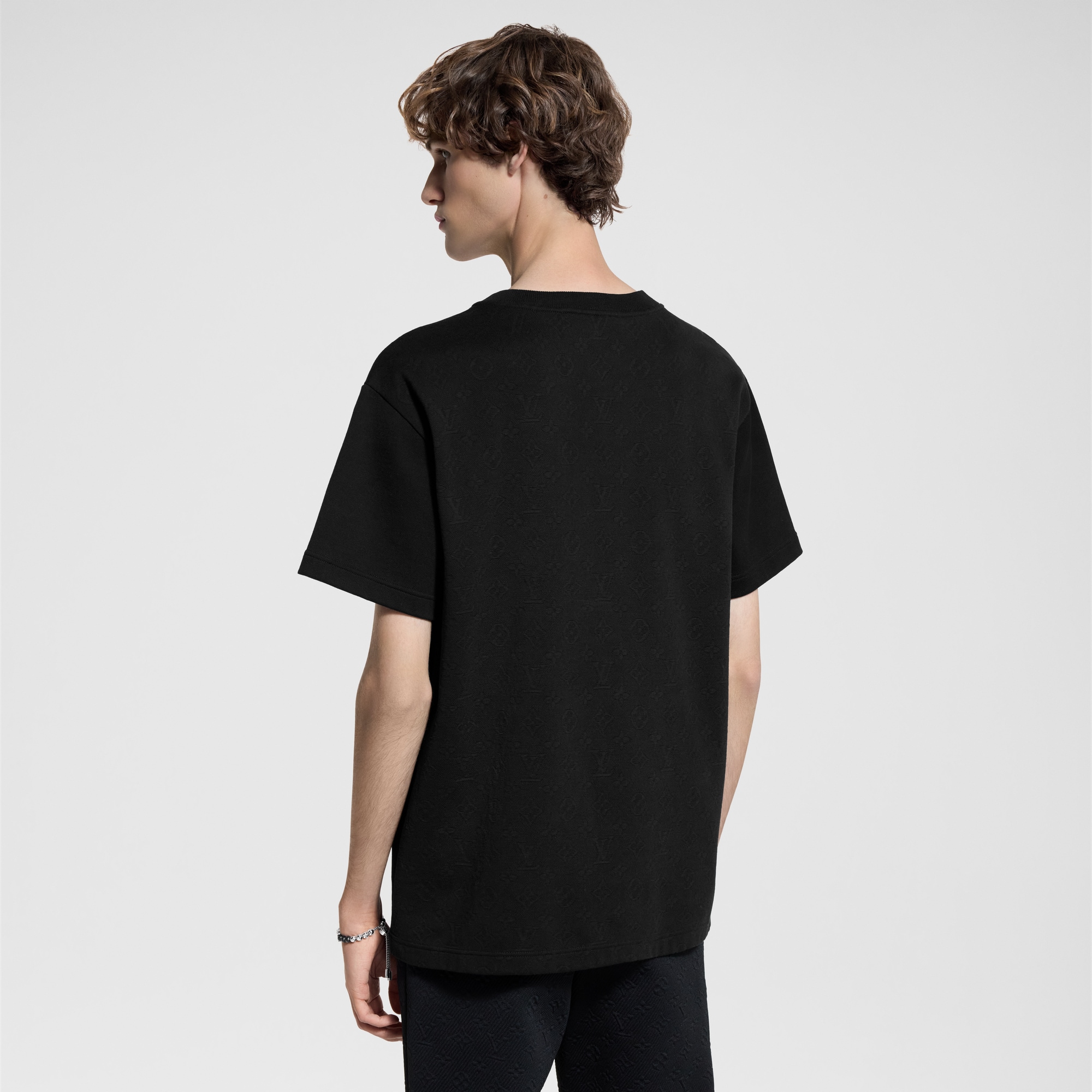  Ready-to-Wear Camisetas e Polos Camiseta de Piquet de Algodão | Louis Vuitton ® (Zoom no Produto)