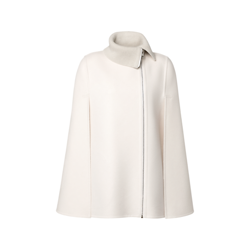 Capa Dupla Face com Gola com Ribana – Vista Frontal