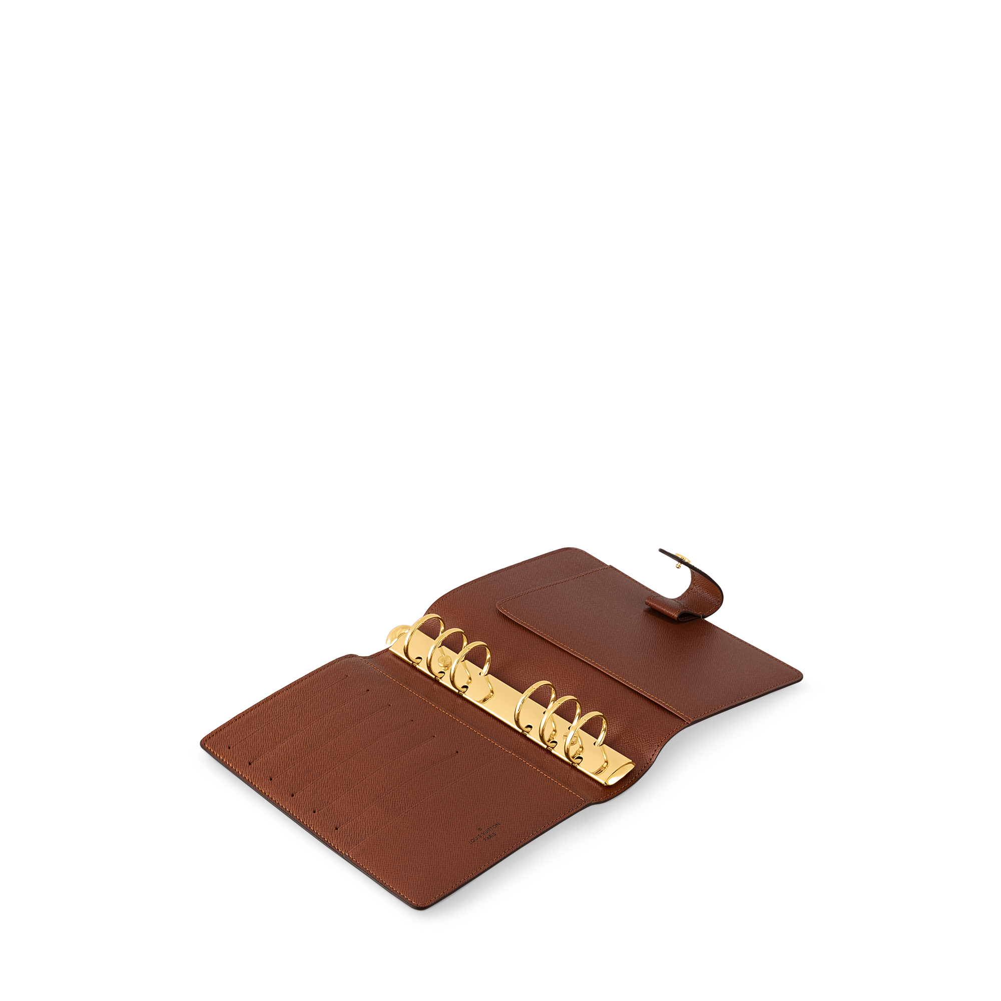 Monogram Artigos de Couro Personalizados } Capa para Agenda Média com Argolas | Louis Vuitton ® (Zoom no Produto)