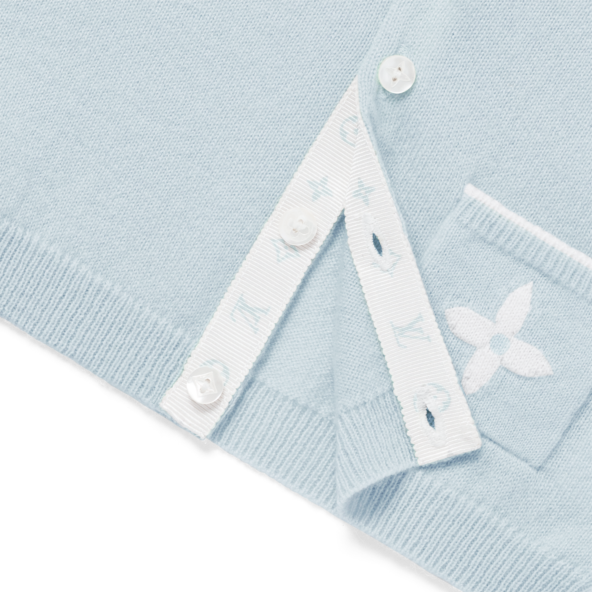 S00 Presentes Para Bebês } Cardigã com 1 Bolso | Louis Vuitton ® (Zoom no Produto)