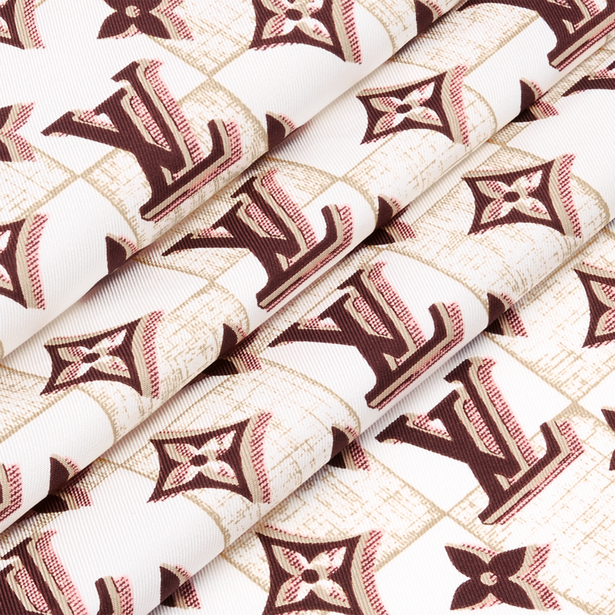 S00 Acessórios Lenços de Seda e Bandeaus Carré Damiergram 70 cm | Louis Vuitton ® (Zoom no Produto)