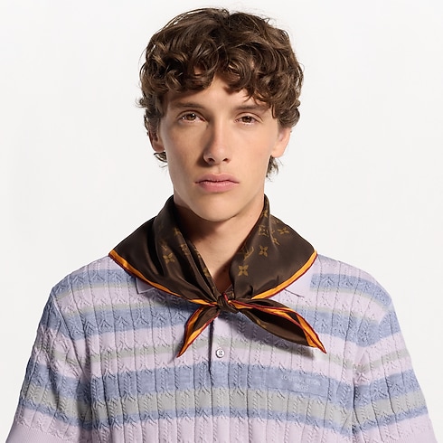 S00 Acessórios Todos os Acessórios Carré de Seda LV Monogram | Louis Vuitton ® (Zoom no Produto)