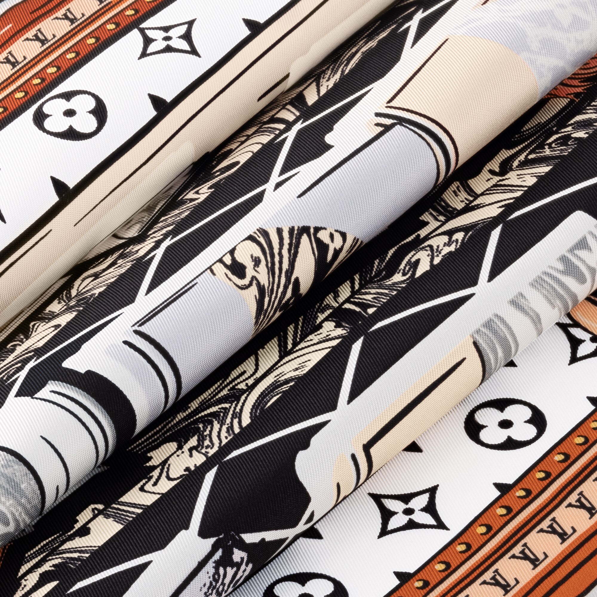 S00 Acessórios Lenços de Seda e Bandeaus Carré LV Library 70 cm | Louis Vuitton ® (Zoom no Produto)