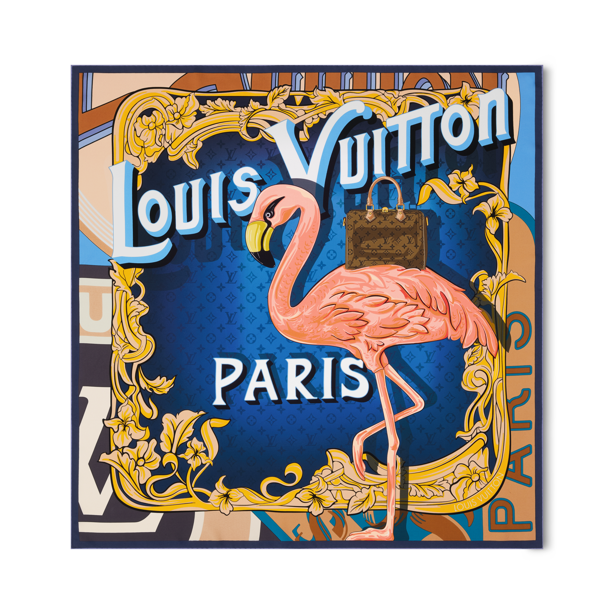 S00 Acessórios Lenços de Seda e Bandeaus Carré Through The Window 90 cm | Louis Vuitton ® (Zoom no Produto)