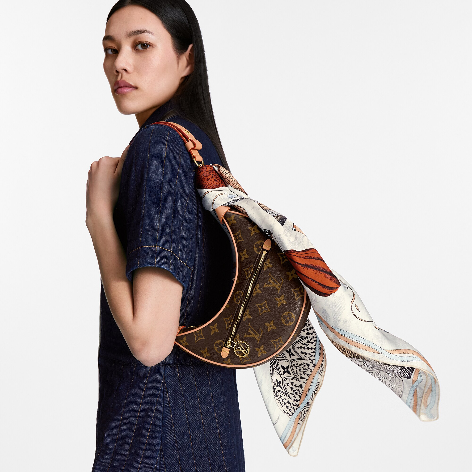 S00 Acessórios Lenços de Seda e Bandeaus Carré Up And Away 90 cm | Louis Vuitton ® (Zoom no Produto)