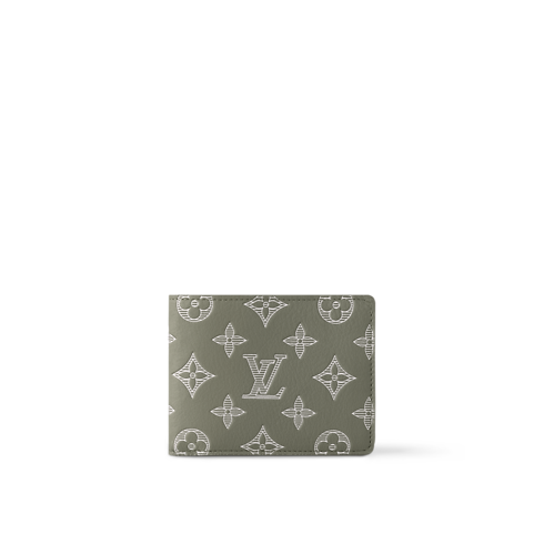 Monogram Shadow Carteiras Masculinas Carteiras Longas e Compactas Carteira Multiple | Louis Vuitton ® (Zoom no Produto)
