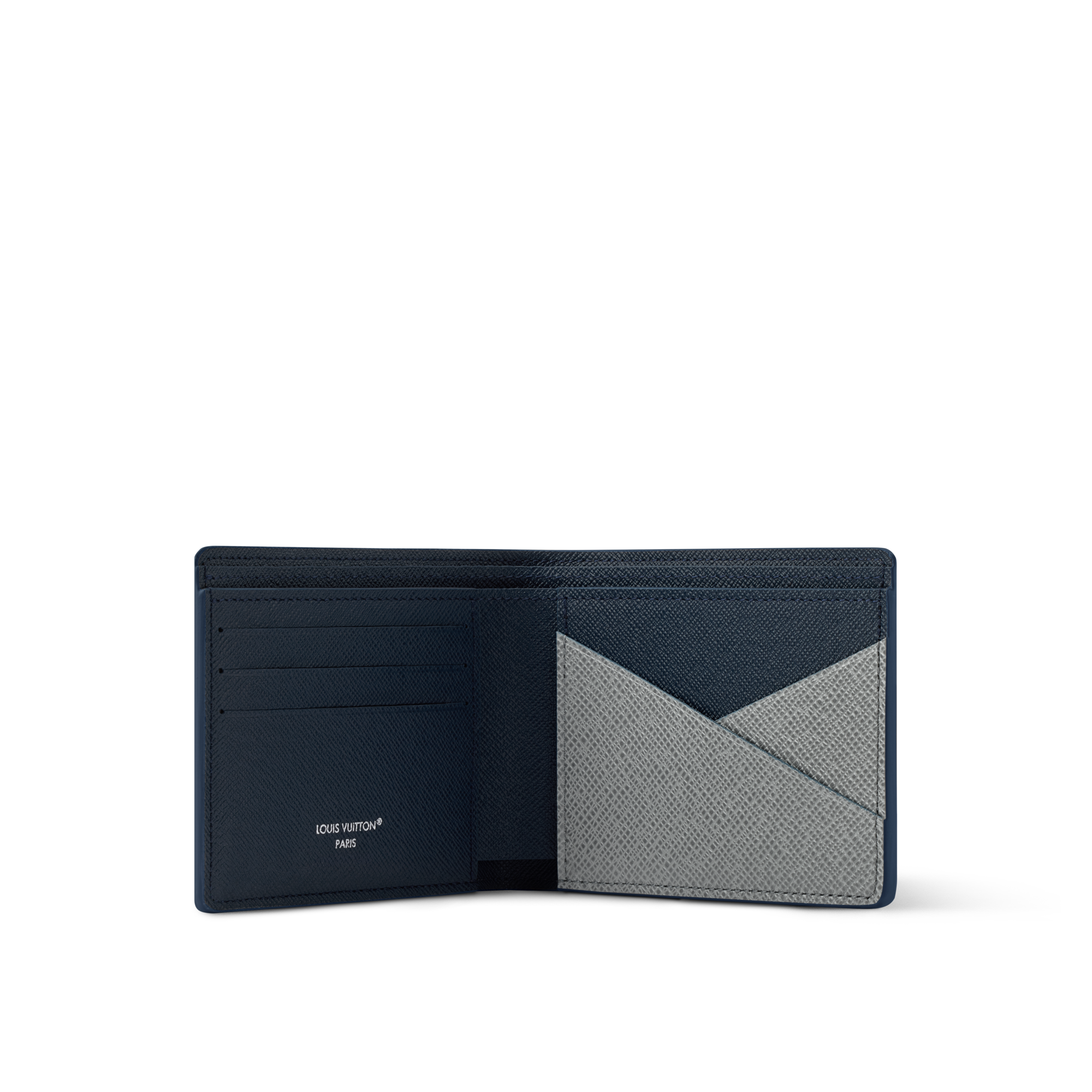 Couro Taiga Carteiras Masculinas Carteiras Longas e Compactas Carteira Multiple | Louis Vuitton ® (Zoom no Produto)