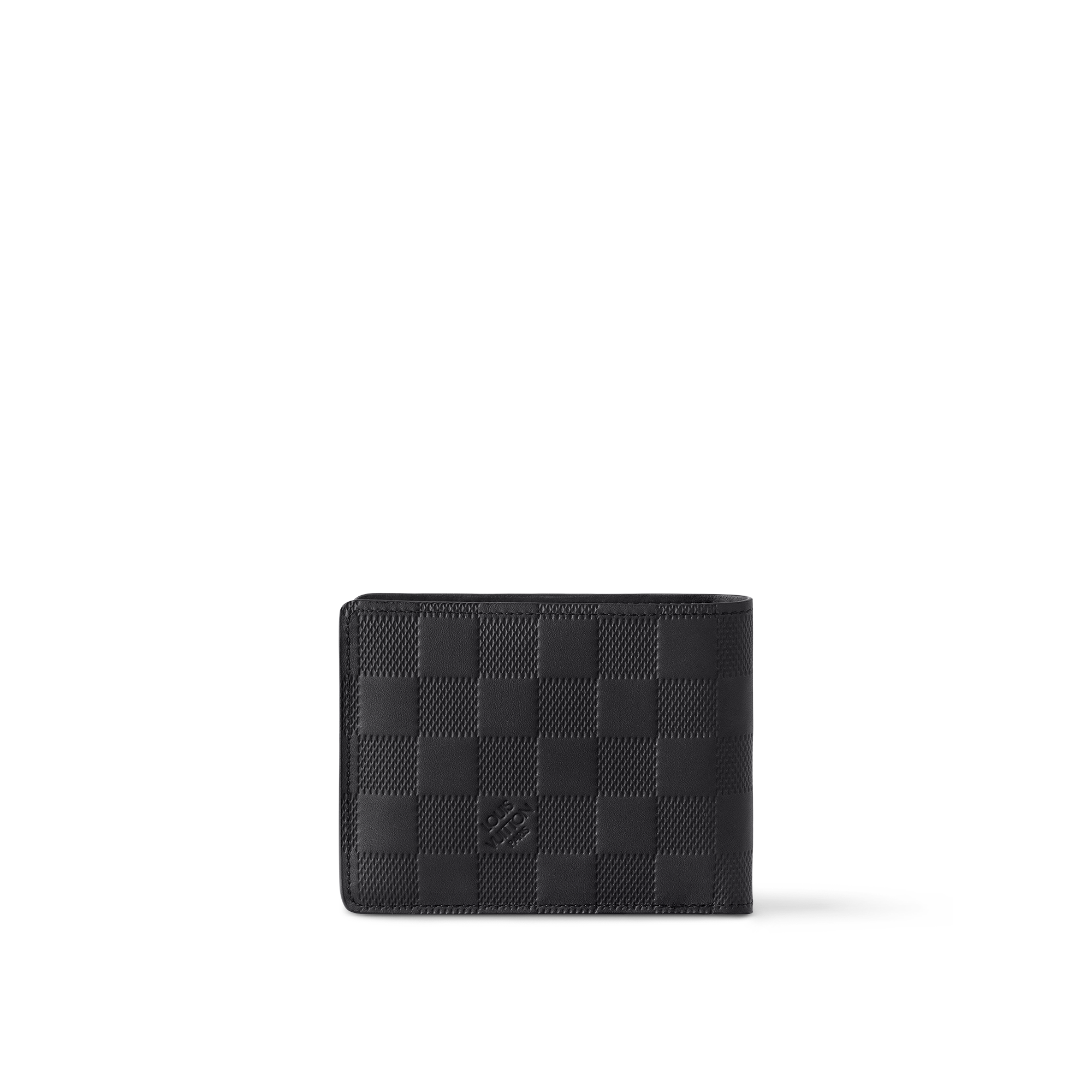 Couro Damier Infini Personalização Carteiras e Mais Carteira Multiple | Louis Vuitton ® (Zoom no Produto)