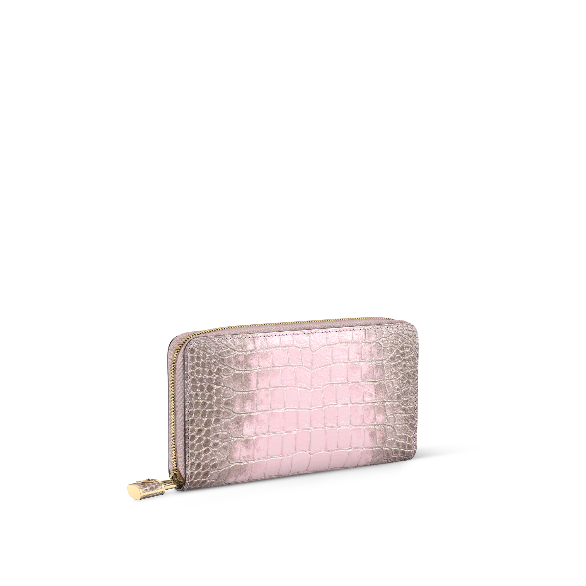 Crocodilien Brillant Carteiras Carteiras em Couro Exótico  Carteira Zippy com Cadeado | Louis Vuitton ® (Zoom no Produto)