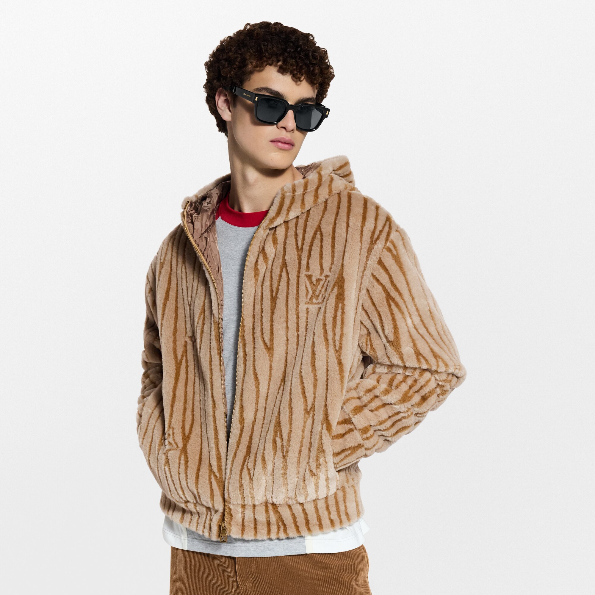  Para Ele LV Ski Casaco com Capuz Epi | Louis Vuitton ® (Zoom no Produto)