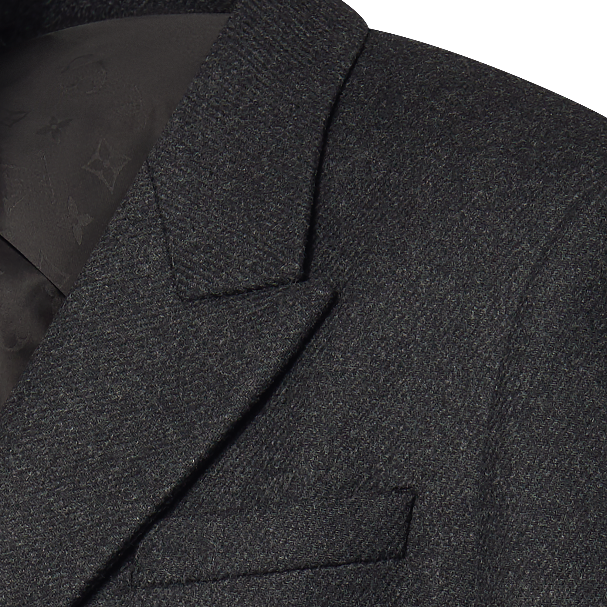  Ready-to-Wear Casacos e Agasalhos Casaco de Alfaiataria Dupla Face em Mescla de Cashmere e Lã | Louis Vuitton ® (Zoom no Produto)