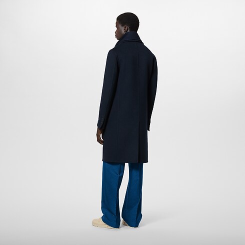 Discontinued Product Obs 9 Casaco de Lã Dupla Face | Louis Vuitton ® (Zoom no Produto)