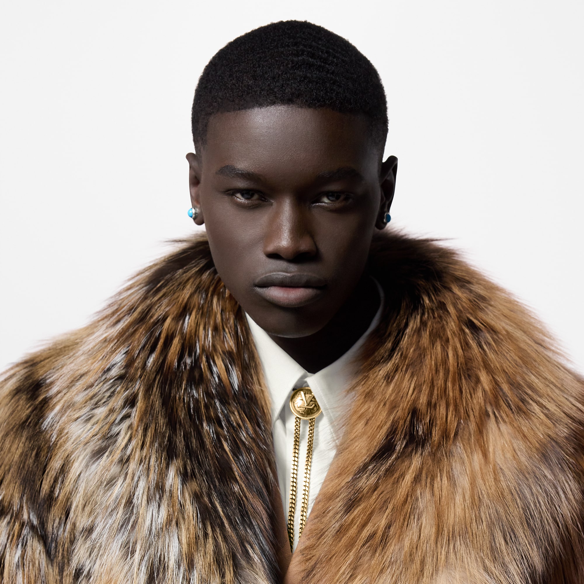  Ready-to-Wear Casacos e Agasalhos Casaco de Pele de Raposa - Feito sob Encomenda | Louis Vuitton ® (Zoom no Produto)