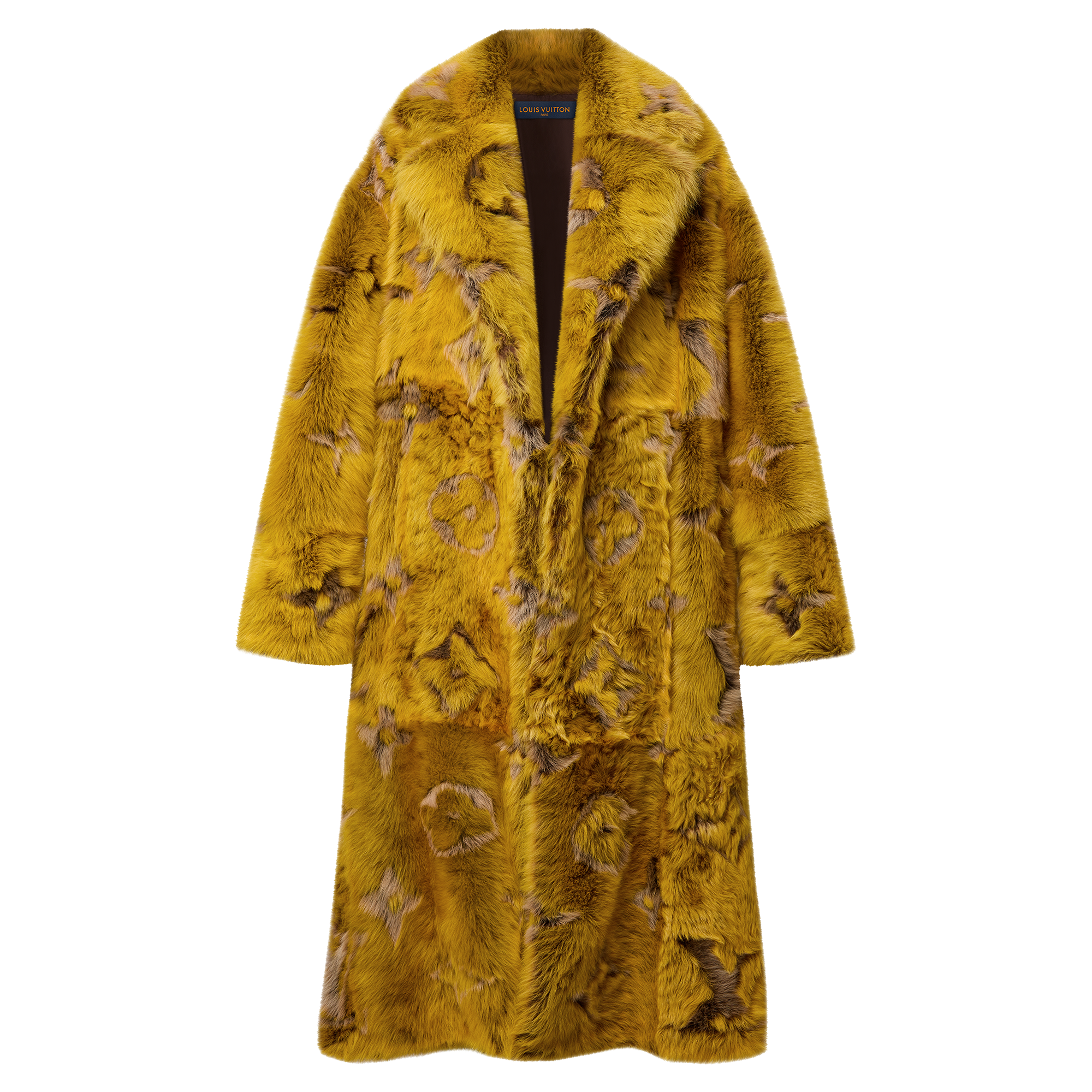  Ready-to-Wear Casacos e Agasalhos Casaco de Shearling com Monogram em Intarsia - Feito Sob Encomenda | Louis Vuitton ® (Zoom no Produto)