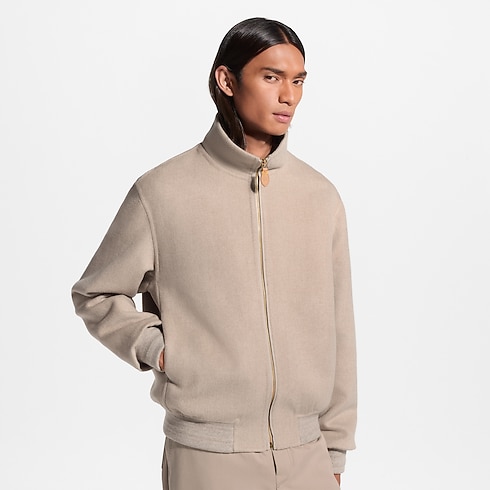 Ready-to-Wear Todas as Roupas Cashmere Double Face Blouson | Louis Vuitton ® (Zoom no Produto)