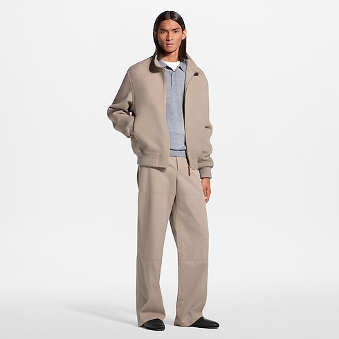 Ready-to-Wear Todas as Roupas Cashmere Double Face Blouson | Louis Vuitton ® (Zoom no Produto)